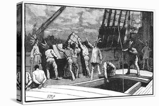 Boston Tea Party, December 1773-null-Premier Image Canvas