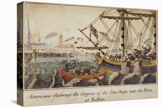 Boston Tea Party-null-Stretched Canvas