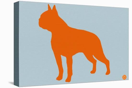 Boston Terrier Orange-NaxArt-Stretched Canvas
