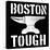 Boston Tough Black-SM Design-Stretched Canvas