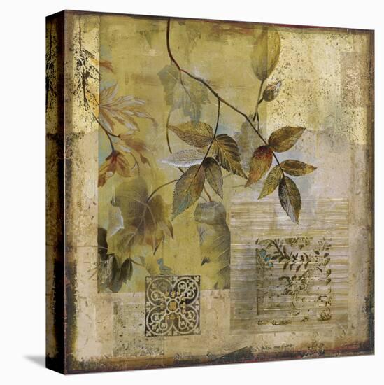 Botanical Motif I-Augustine-Stretched Canvas