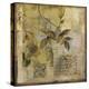 Botanical Motif I-Augustine-Stretched Canvas