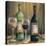 Bottle of Red Bottle of White-Marilyn Dunlap-Stretched Canvas