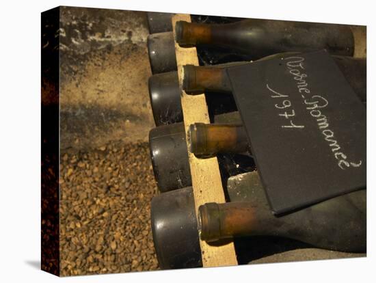 Bottles of Vosne Romanee, Burgundy Wine, Maison Louis Jadot, Beaune, Cote d'Or, Bourgogne, France-Per Karlsson-Premier Image Canvas