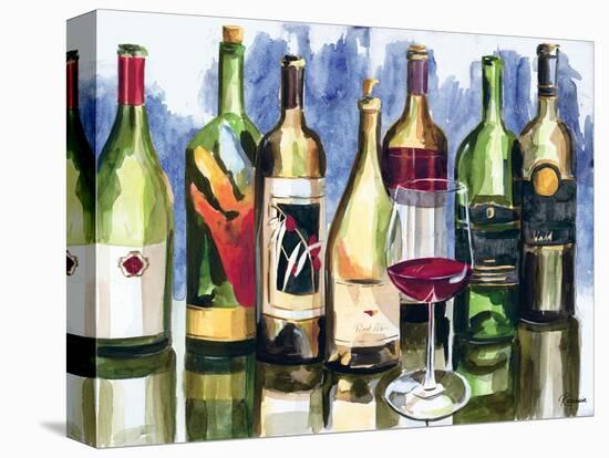 Bottles Reflect II-Heather French-Roussia-Stretched Canvas