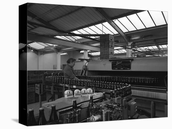 Bottling Beer at Ward and Sons Bottling Plant, Swinton, South Yorkshire, 1961-Michael Walters-Premier Image Canvas