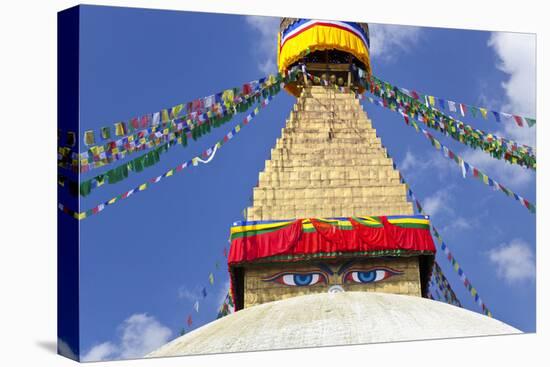 Boudhanath Stupa, Kathmandu Valley, Nepal-Peter Adams-Premier Image Canvas