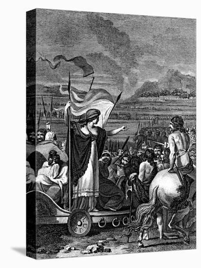 Boudicca (Boadice) Lst Century British Queen of Iceni, 1824-null-Premier Image Canvas