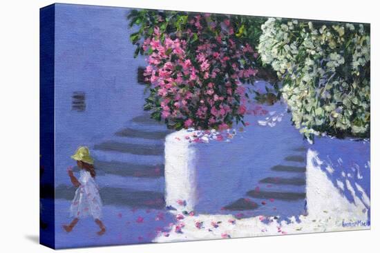 Bougainvillea, Anandas, Milos, Greek Islands-Andrew Macara-Premier Image Canvas