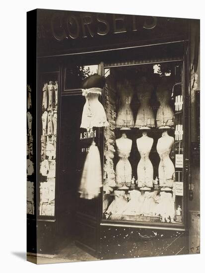 Boulevard De Strasbourg (Corsets), 1912-Eugene Atget-Premier Image Canvas