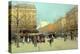 Boulevard Haussmann, in Paris-Eugene Galien-Laloue-Premier Image Canvas