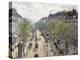 Boulevard Montmartre, Spring, 1897-Camille Pissarro-Premier Image Canvas