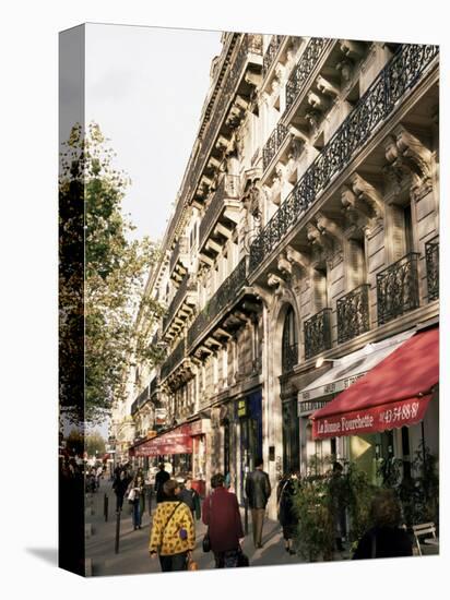 Boulevard St. Michel, Paris, France-Charles Bowman-Premier Image Canvas