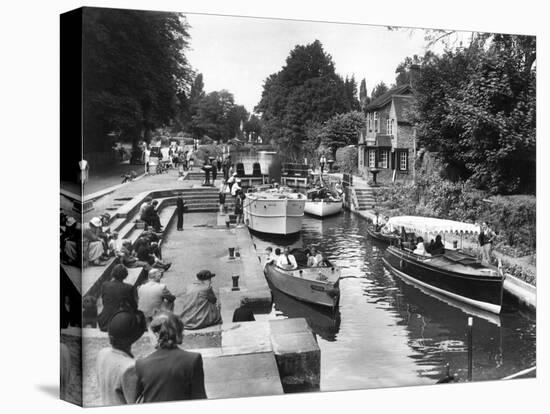 Boulters Lock-Fred Musto-Premier Image Canvas