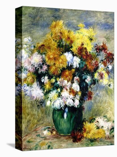 Bouquet de chrysanthèmes-Pierre-Auguste Renoir-Premier Image Canvas