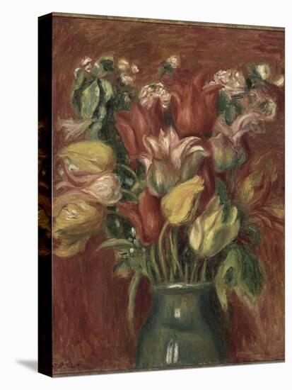 Bouquet de tulipes-Pierre-Auguste Renoir-Premier Image Canvas