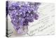 Bouquet, Lilac, Flowers, Purple, Violet, Vase, Spring-Andrea Haase-Premier Image Canvas