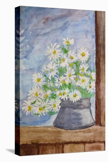 Bouquet Of Daisies-kirilstanchev-Stretched Canvas