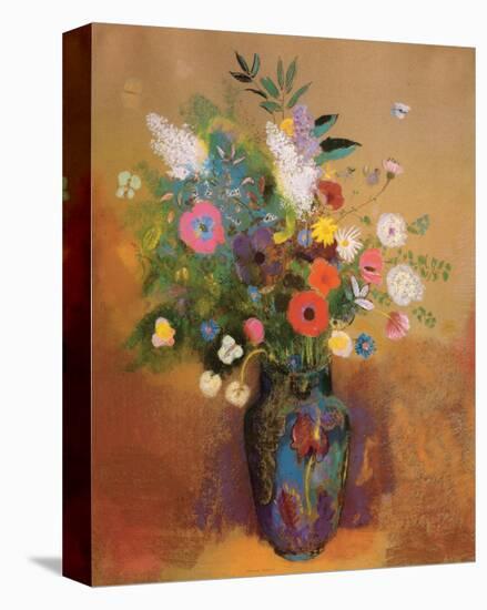 Bouquet of Flowers, c.1905-Odilon Redon-Stretched Canvas