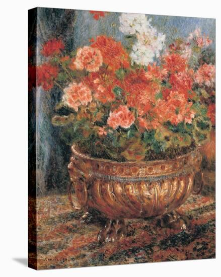 Bouquet of Flowers-Pierre-Auguste Renoir-Stretched Canvas