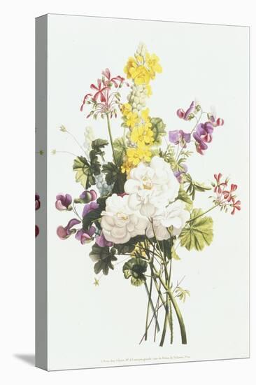 Bouquet of Mixed Flowers-Jean Louis Prevost-Premier Image Canvas