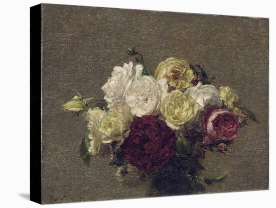 Bouquet of Roses, 1879-Henri Fantin-Latour-Premier Image Canvas