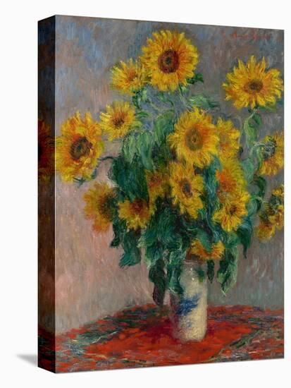 Bouquet of Sunflowers, 1881-Claude Monet-Premier Image Canvas