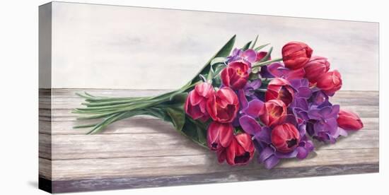 Bouquet-Cristina Mavaracchio-Stretched Canvas