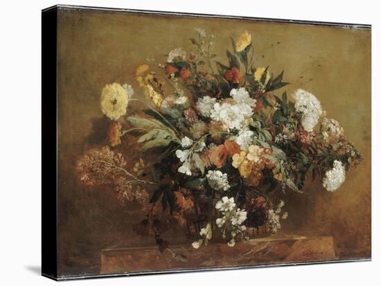 Bouquet-Eugene Delacroix-Premier Image Canvas