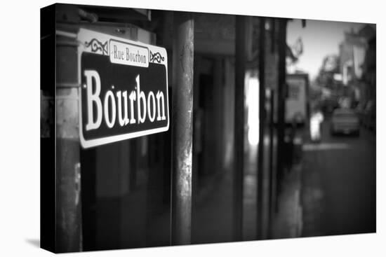 Bourbon Street 2 BW-John Gusky-Premier Image Canvas