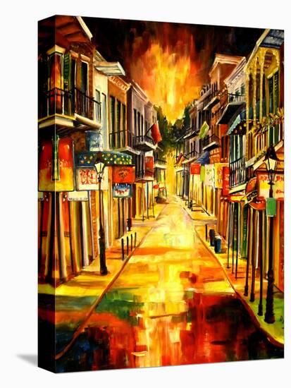 Bourbon Street Night-Diane Millsap-Stretched Canvas