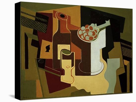 Bouteille et Compotier (Bottle and Fruit Bowl), 1920-Juan Gris-Premier Image Canvas