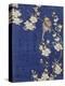 Bouvreuil et cerisier pleureur en fleur-Katsushika Hokusai-Premier Image Canvas