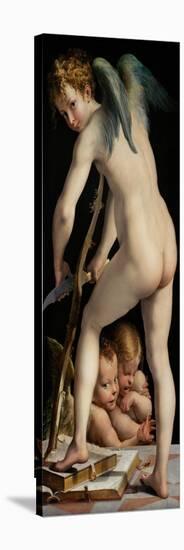 Bow-Carving Cupid, Between 1534 Und 1540-Parmigianino-Premier Image Canvas