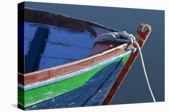 Bow Detail of Wooden Boat, Deer Harbor, Orcas Island, Washington, USA-Jaynes Gallery-Premier Image Canvas