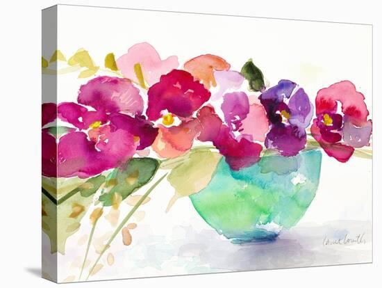 Bowl of Blooms-Lanie Loreth-Stretched Canvas
