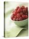 Bowl of Fresh Raspberries-Clinton Hussey-Premier Image Canvas