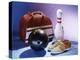 Bowling Ball with a Bowling Pin and Bowling Shoes-null-Premier Image Canvas