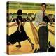 "Bowling Strike", January 28, 1950-George Hughes-Premier Image Canvas