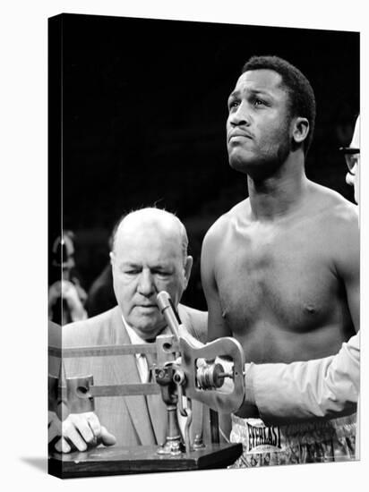Boxer Joe Frazier at the Weigh in for His Fight Against Muhammad Ali-John Shearer-Premier Image Canvas