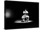 Boxer Joe Frazier Sitting on a Chair under a Spotlight-John Shearer-Premier Image Canvas
