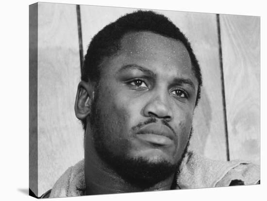 Boxer Joe Frazier Training for a Fight Against Muhammad Ali-John Shearer-Premier Image Canvas