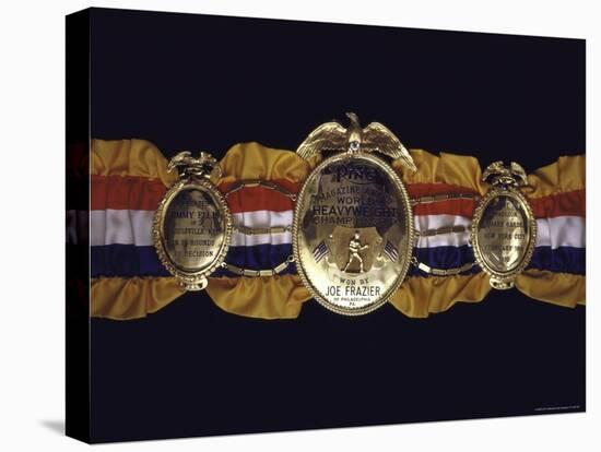 Boxing Champ Joe Frazier's "The Ping Magazine Award World Heavyweight Championship" Medal-John Shearer-Premier Image Canvas