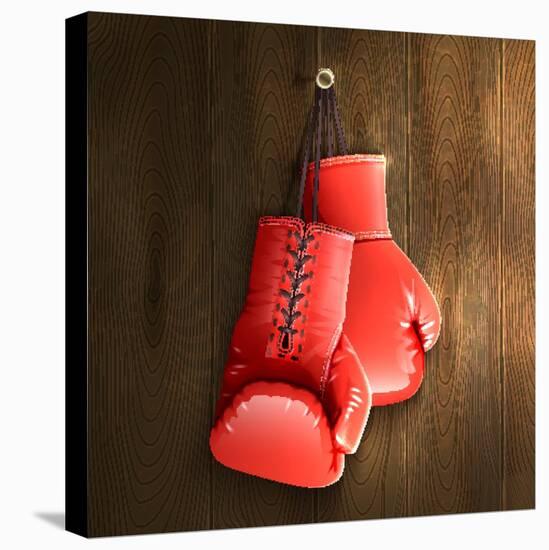 Boxing Gloves on Wall-Macrovector-Premier Image Canvas