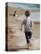 Boy at the Beach II-Sydney Edmunds-Premier Image Canvas