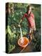 Boy at Water Tap, Chuka Village, Mount Kenya, Kenya, East Africa, Africa-Duncan Maxwell-Premier Image Canvas