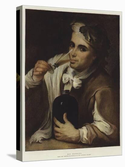 Boy Drinking-Bartolome Esteban Murillo-Premier Image Canvas