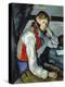 Boy in a Red Waistcoat-Paul Cézanne-Premier Image Canvas