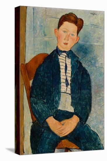 Boy in a Striped Sweater, 1918-Amedeo Modigliani-Premier Image Canvas