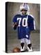 Boy in an Oversized Football Uniform Wearing a Helmet-null-Premier Image Canvas